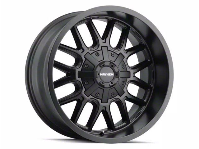 Mayhem Wheels Cogent Matte Black 6-Lug Wheel; 17x9; 13mm Offset (21-24 Bronco, Excluding Raptor)