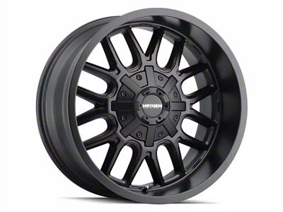 Mayhem Wheels Cogent Matte Black 6-Lug Wheel; 17x9; 13mm Offset (22-24 Bronco Raptor)