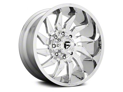 Fuel Wheels Saber Chrome 6-Lug Wheel; 20x9; 20mm Offset (2024 Tacoma)