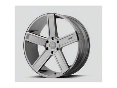 KMC Duece Satin Gray Milled 6-Lug Wheel; 20x8.5; 35mm Offset (2024 Tacoma)
