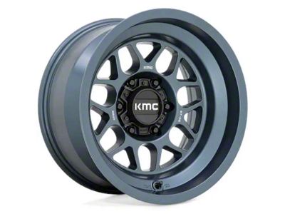 KMC Terra Metallic Blue 6-Lug Wheel; 20x9; 0mm Offset (16-23 Tacoma)