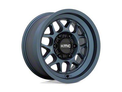 KMC Terra Metallic Blue 6-Lug Wheel; 20x9; -12mm Offset (2024 Tacoma)