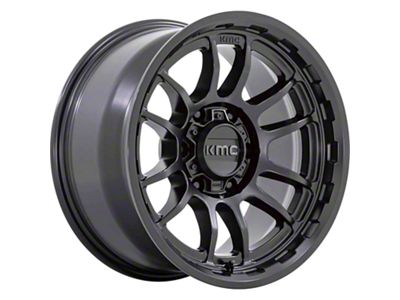 KMC Wrath Satin Black 6-Lug Wheel; 20x9; 0mm Offset (16-23 Tacoma)