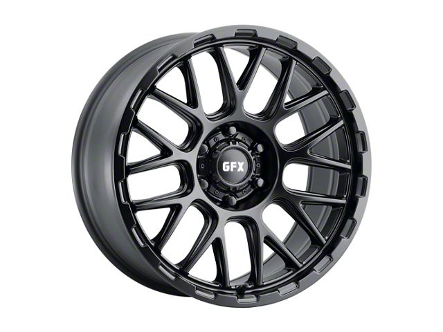 G-FX TM7 Matte Black 6-Lug Wheel; 18x9; 12mm Offset (03-09 4Runner)