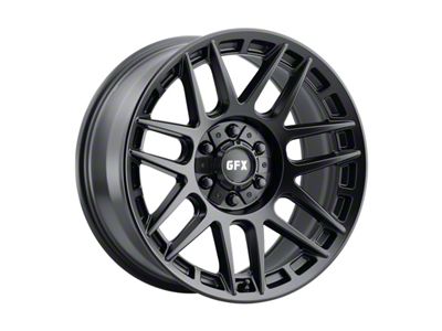 G-FX TM8 Gloss Black with Dark Tint 6-Lug Wheel; 18x9; 0mm Offset (03-09 4Runner)
