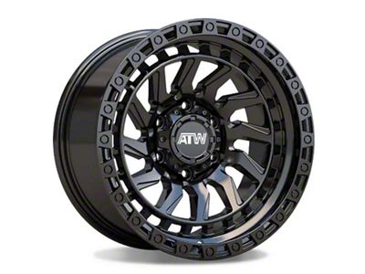 ATW Off-Road Wheels Culebra All Satin Black 6-Lug Wheel; 20x9; 10mm Offset (16-23 Tacoma)