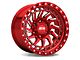 ATW Off-Road Wheels Culebra Candy Red with Milled Spokes 6-Lug Wheel; 20x10; -18mm Offset (05-15 Tacoma)