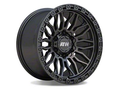 ATW Off-Road Wheels Nile All Satin Black 6-Lug Wheel; 20x10; -18mm Offset (16-24 Titan XD)