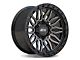 ATW Off-Road Wheels Nile Gloss Black with Milled Spokes 6-Lug Wheel; 20x10; -18mm Offset (21-24 Bronco, Excluding Raptor)