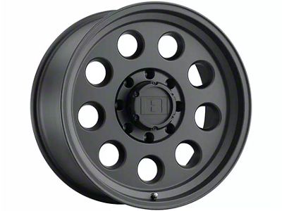 Level 8 Wheels Hauler Matte Black 6-Lug Wheel; 20x9; 0mm Offset (10-24 4Runner)