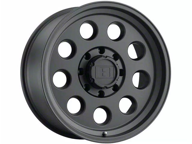 Level 8 Wheels Hauler Matte Black 6-Lug Wheel; 20x9; 0mm Offset (05-15 Tacoma)