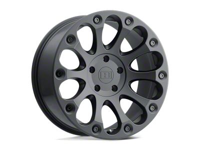 Level 8 Wheels Impact Matte Black 6-Lug Wheel; 20x9; 9mm Offset (2024 Tacoma)