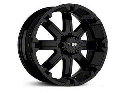 Tuff A.T. T-13 Flat Black 6-Lug Wheel; 20x9; 13mm Offset (2024 Tacoma)