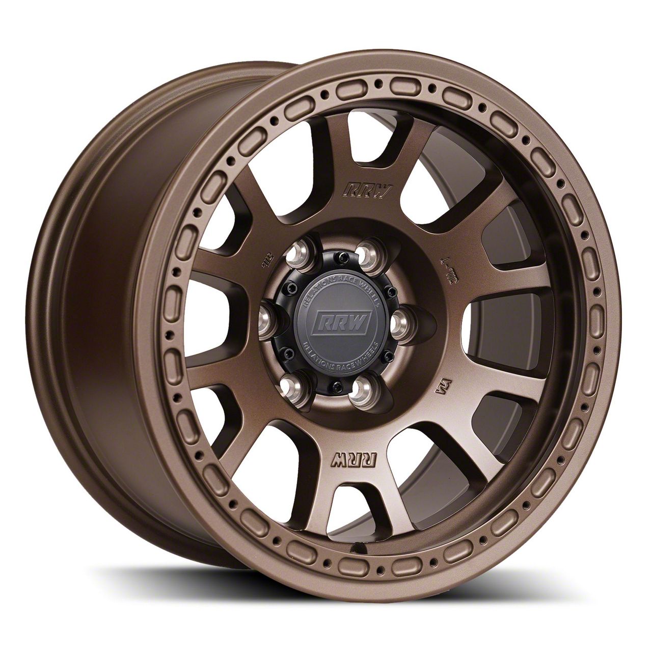 Relations Race Wheels Toyota 4-Runner RR5-H Matte Bronze 6-Lug Wheel ...