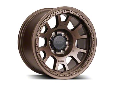 Relations Race Wheels RR5-H Matte Bronze 6-Lug Wheel; 17x8.5; 0mm Offset (21-24 Bronco, Excluding Raptor)