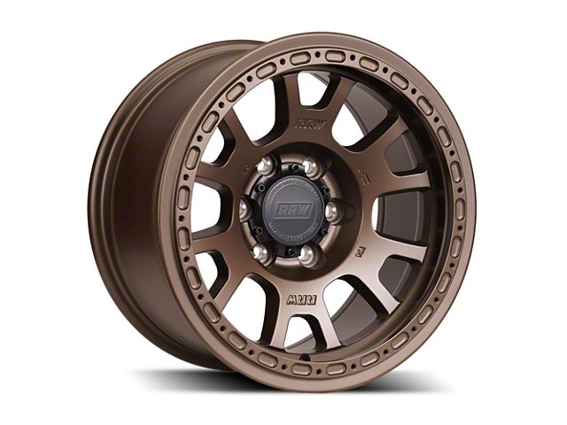Relations Race Wheels RR5-H Matte Bronze 6-Lug Wheel; 17x8.5; -12mm Offset (16-23 Tacoma)