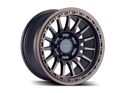 Relations Race Wheels RR7-H Flow Form Matte Bronze 6-Lug Wheel; 17x8.5; -12mm Offset (21-24 Bronco, Excluding Raptor)