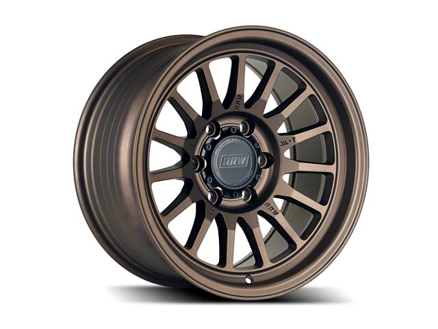 Relations Race Wheels RR7-S Flow Form Matte Bronze 6-Lug Wheel; 17x8.5; 0mm Offset (21-24 Bronco, Excluding Raptor)