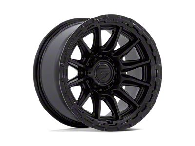 Fuel Wheels Baller Matte Black Double Dark Tint 6-Lug Wheel; 20x9.5; 30mm Offset (17-24 Titan)