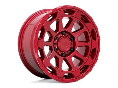 Black Rhino Rotor Candy Red 6-Lug Wheel; 20x9; 12mm Offset (22-24 Tundra)