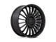 Status Venti Matte Black 6-Lug Wheel; 22x9.5; 25mm Offset (10-24 4Runner)