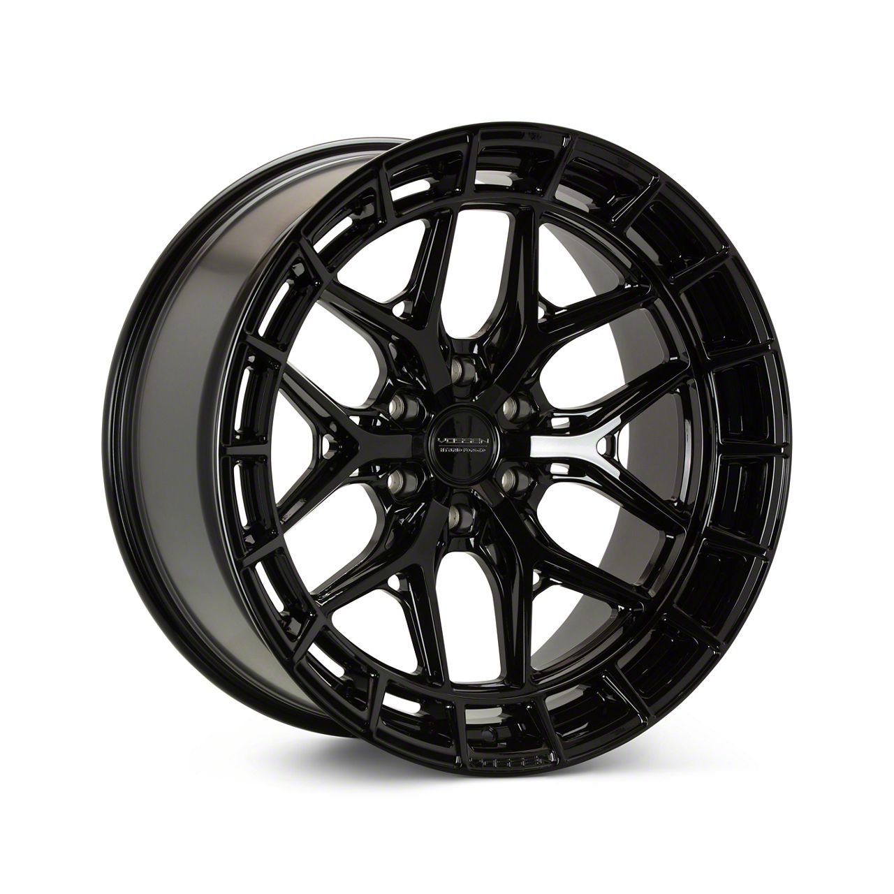 Vossen Toyota 4-Runner HFX1 Super Deep Gloss Black 6-Lug Wheel; 20x10 ...