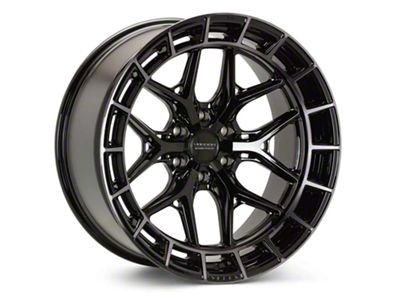 Vossen HFX1 Super Deep Tinted Gloss Black 6-Lug Wheel; 18x9; 0mm Offset (03-09 4Runner)