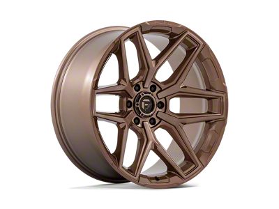 Fuel Wheels Flux Platinum Bronze 6-Lug Wheel; 22x12; -44mm Offset (16-23 Tacoma)