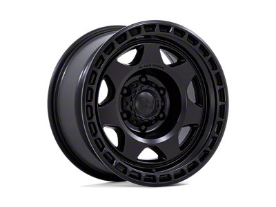 Black Rhino Voyager Matte Black 6-Lug Wheel; 17x8.5; 0mm Offset (16-23 Tacoma)