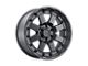Black Rhino Cleghorn Matte Black 6-Lug Wheel; 18x9; -18mm Offset (10-24 4Runner)