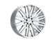 Status Adamas Silver with Mirror Cut Face 6-Lug Wheel; 20x9; 15mm Offset (03-09 4Runner)
