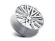Status Adamas Silver with Mirror Cut Face 6-Lug Wheel; 20x9; 15mm Offset (21-24 Bronco, Excluding Raptor)