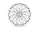 Status Adamas Silver with Mirror Cut Face 6-Lug Wheel; 20x9; 15mm Offset (03-09 4Runner)