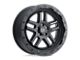 Black Rhino Barstow Textured Matte Black 6-Lug Wheel; 20x9.5; -18mm Offset (05-15 Tacoma)