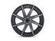 Status Brute Carbon Graphite 6-Lug Wheel; 24x9.5; 15mm Offset (21-24 Bronco, Excluding Raptor)