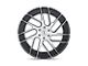 Status Juggernaut Gloss Black with Machined Face 6-Lug Wheel; 26x10; 15mm Offset (16-23 Tacoma)