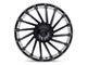 Asanti Matar Gloss Black 6-Lug Wheel; 26x10; 15mm Offset (05-15 Tacoma)