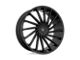 Asanti Matar Gloss Black 6-Lug Wheel; 28x10; 30mm Offset (04-15 Titan)