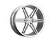 Asanti Alpha 6 Brushed Silver 6-Lug Wheel; 20x9; 30mm Offset (22-24 Tundra)