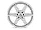 Asanti Alpha 6 Brushed Silver 6-Lug Wheel; 20x9; 30mm Offset (22-24 Tundra)
