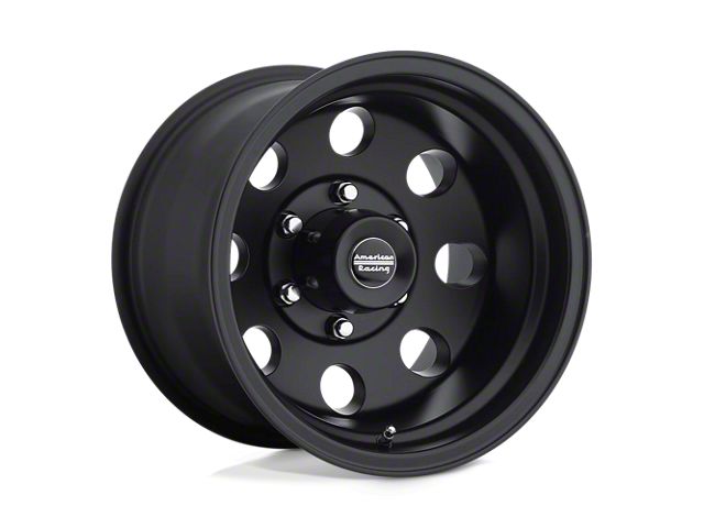 American Racing Baja Satin Black 6-Lug Wheel; 17x9; -12mm Offset (03-09 4Runner)