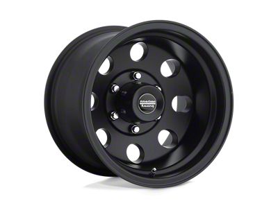 American Racing Baja Satin Black 6-Lug Wheel; 17x9; -12mm Offset (21-24 Bronco, Excluding Raptor)