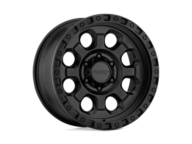 American Racing AR201 Cast Iron Black 6-Lug Wheel; 18x9; 40mm Offset (21-24 Bronco, Excluding Raptor)
