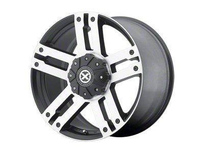 ATX Series Dune Satin Black with Machined Face 6-Lug Wheel; 20x9; 18mm Offset (10-24 4Runner)