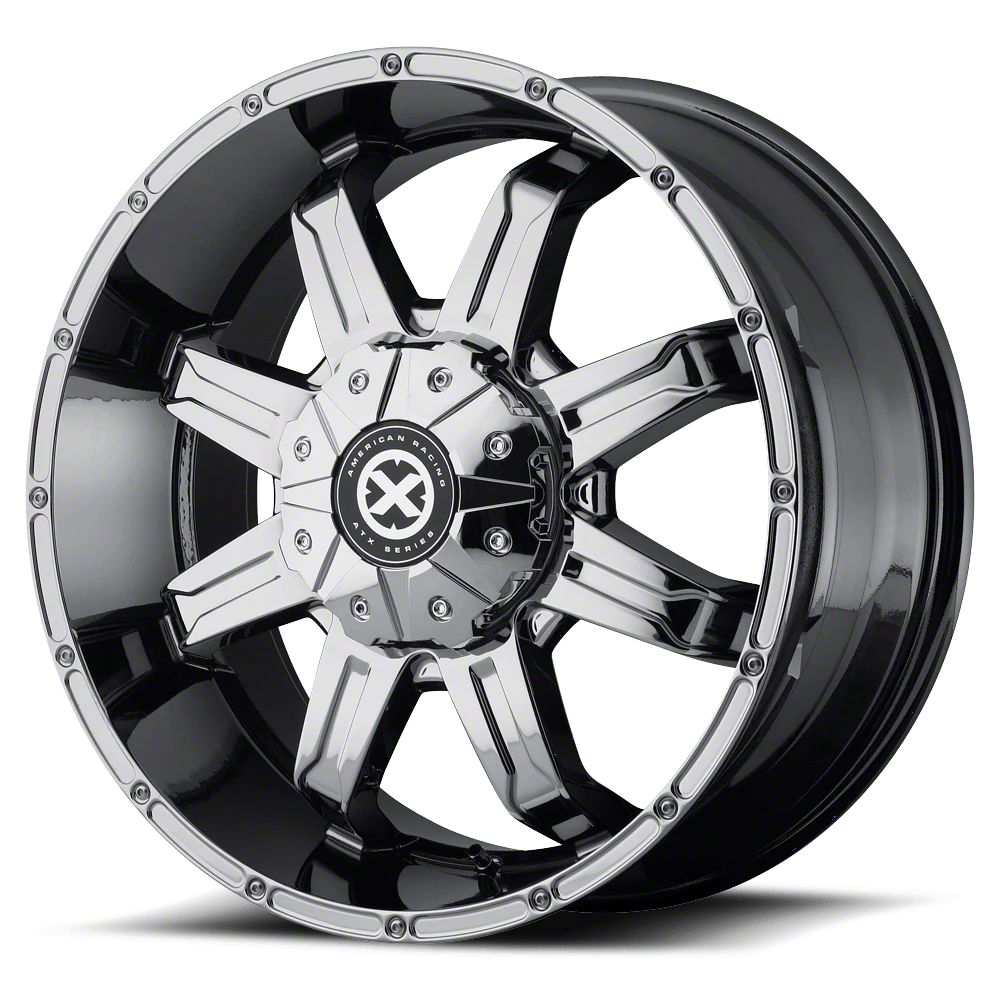ATX Series Tacoma Blade PVD Chrome 6-Lug Wheel; 18x8.5; 18mm Offset ...