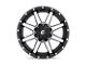 Fuel Wheels Maverick Matte Black Machined 6-Lug Wheel; 22x10; -24mm Offset (22-24 Tundra)