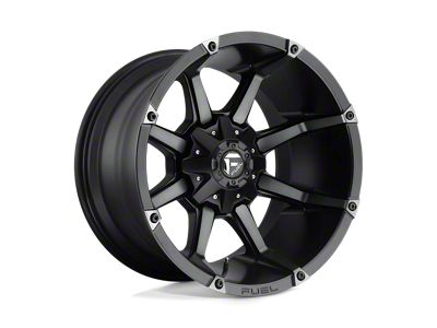 Fuel Wheels Coupler Matte Black Double Dark Tint 6-Lug Wheel; 20x10; -18mm Offset (16-23 Tacoma)