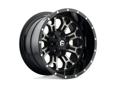 Fuel Wheels Crush Gloss Machined Double Dark Tint 6-Lug Wheel; 20x10; -19mm Offset (16-23 Tacoma)