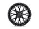 Fuel Wheels Titan Gloss Black Milled 6-Lug Wheel; 20x9; 20mm Offset (17-24 Titan)