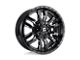 Fuel Wheels Sledge Gloss Black Milled 6-Lug Wheel; 22x9.5; 19mm Offset (05-15 Tacoma)